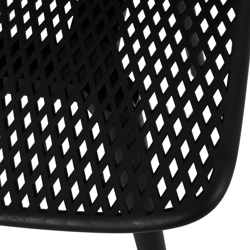 Chaise longue d'extérieur au choix - Posey en noir avec une construction stable et un style attrayant pour des lignes élégantes