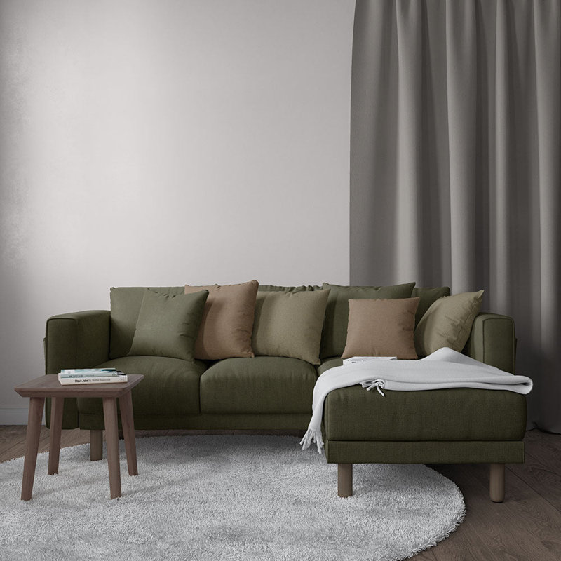 Tissu Abbeyshea Devine Chenille par The Yard, Olive