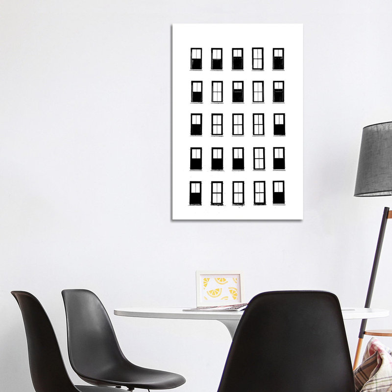 NYC In Pure B&W III by Jeff Pica - Wrapped Canvas Gallery-Wrapped Canvas Giclée, 101.6 cm H x 66.04 cm W x 3.175 cm D