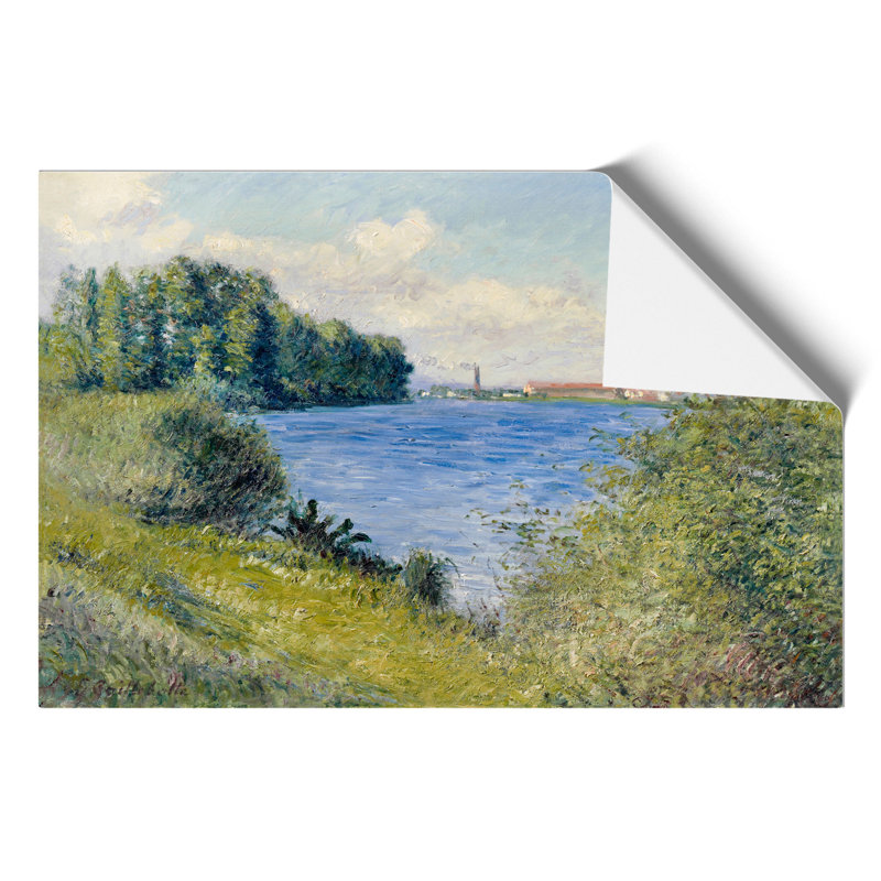 The Seine At Argenteuil by Gustave Caillebotte - No Frame Painting, 21cm H x 30cm W x 0.1cm D