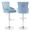 Tabouret de comptoir pivotant à hauteur réglable avec structure en métal Jakhai-739198082-792496100