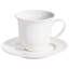 Handmade Porcelain Teacup and Saucer