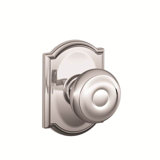 Georgian Interior Knob and Single Cylinder Deadbolt Thumbturn Set (Exterior Portion Sold Separately)