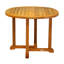 Oxford Teak Outdoor Round Dining Table-729646086