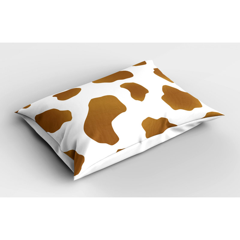 Cow Polyester Sham Set, Twin