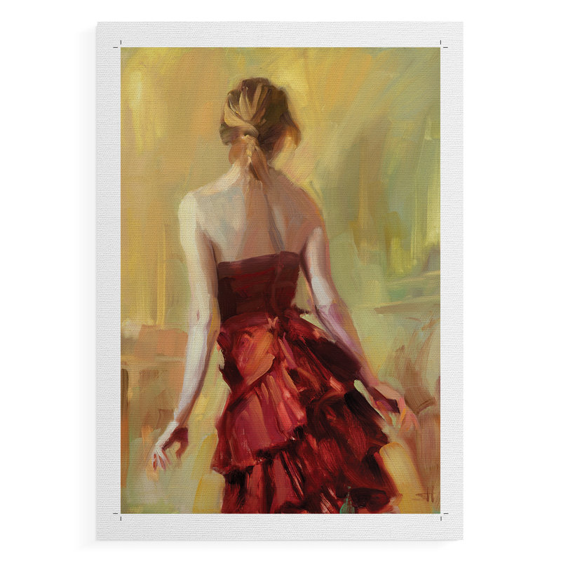 Réflexion cuivrée - impression sur toile seulement - non encadrée