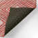 Chenille Washable Geometric Indoor / Outdoor Rug