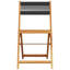 vidaXL Folding Garden Chairs 4 pcs Solid Wood Acacia-15760586