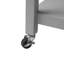 Jamillah 36'' Wide Rolling Kitchen Island with Faux Marble Top-73669060