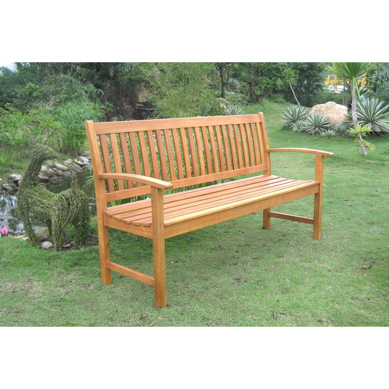 Banc de jardin 3 places balau Sabbattus