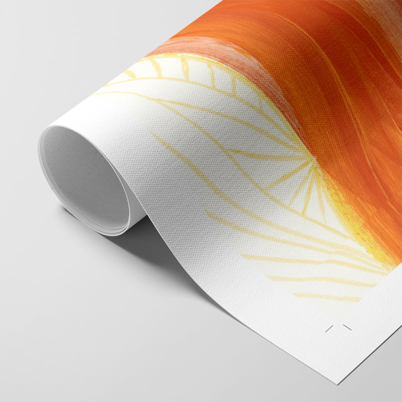 Warm Rays II - Impression sur toile seulement - NON-CADRE, H 12 po x l 8 po
