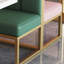 Banc rembourré en similicuir Simple Leisure Cafe-100559474
