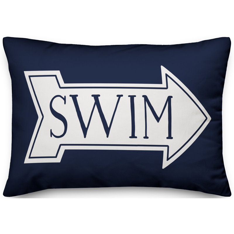 Coussin intérieur / extérieur Swim Arrow