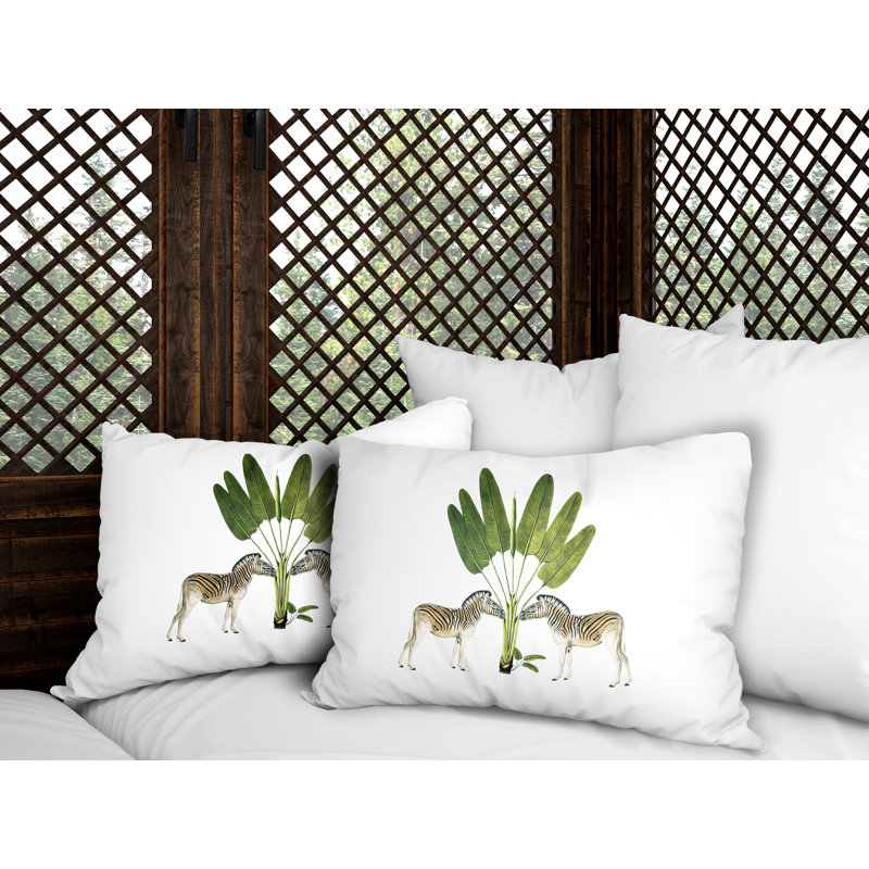 Housse et insert de coussin carré intérieur / extérieur , L 20 po x H 14 po, Blanc