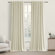 100% Blackout Thermal Insulated Linen Drapes,Back Tab Hooks Drapes (Set of 2,With Hooks)