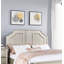 Mobilier de chambre à coucher à lit à panneau double de style traditionnel 1pc-1900165067