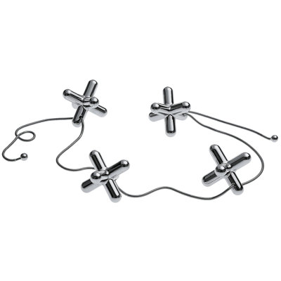 Tripod Trivet with Adjustable Elements