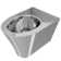 1.6 Gallons GPF Dual Flush Wall Mounted Kit