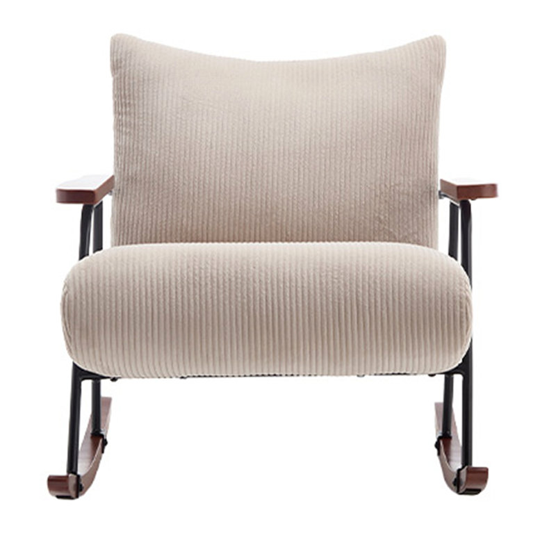 Fauteuil à bascule Modern, Beige