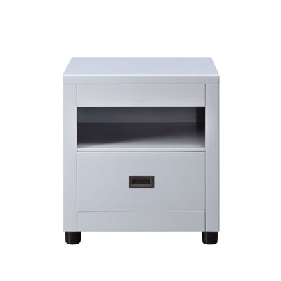 Gray End Table