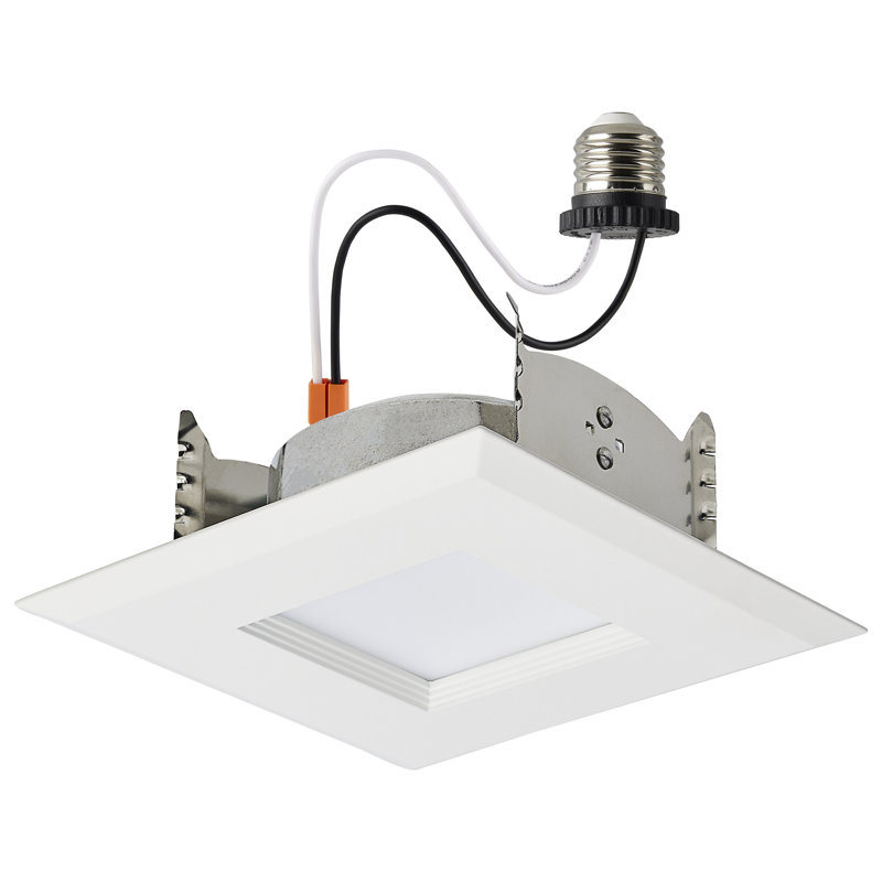 6,7 watts carré Downlight LED rétrofit 4 "sélectionnable