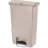 Slim Jim Plastic Step On Kitchen Trash Can - 13 Gallons