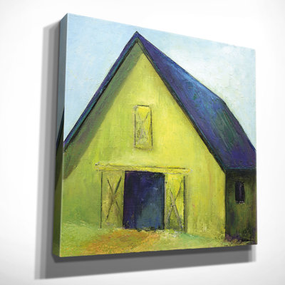 « grange vii » par joyce peignes, reproduction d’art sur toile tendue