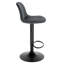 Kovary Swivel Upholstered Velvet Adjustable Height Bar Stool with Steel Frame-2063805912