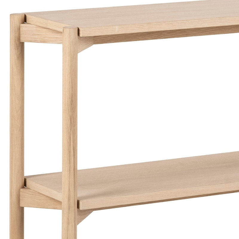 Ellidh 88cm H x 169cm W Etagere Bookcase, Beige