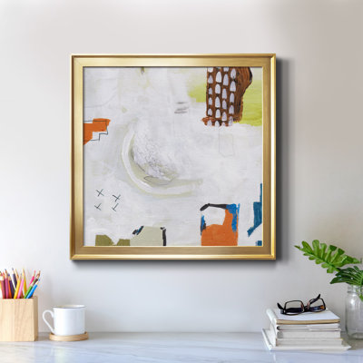 Toile encadrée Neon City Lights IV-Premium - prête à être accrochée