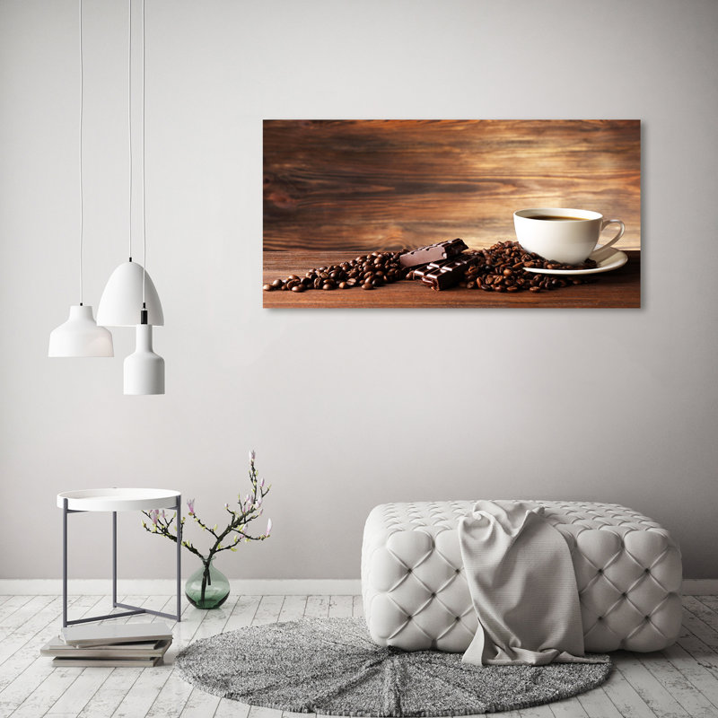Coffee And Chocolate - Wrapped Canvas Print
