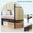 Upholstered Canopy Bed-106894396-87206630