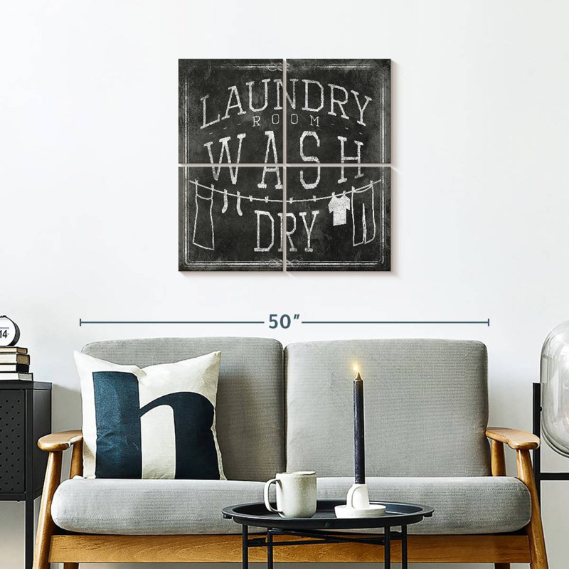 Tergel Chalkboard Laundry, 26'' H x 26'' W