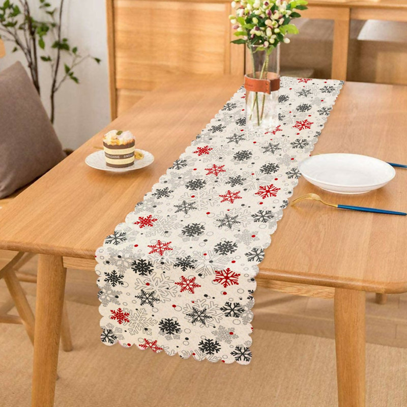 Christmas and Holiday Colorful Table Runners, Great for Holiday Decorating