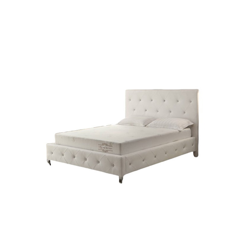 Matelas simple en mousse viscoélastique infusée - 3 couches de soutien extra ferme, profil de 8 pouces, Lit simple