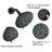 Matte Black Shower Fixture With 2.2 Gpm Flow & Adjustable Spray Head Finish 5 Patterns
