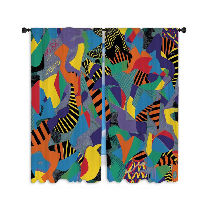 Paire de rideaux obscurcissant Faustas, L 20 po x L 54 po