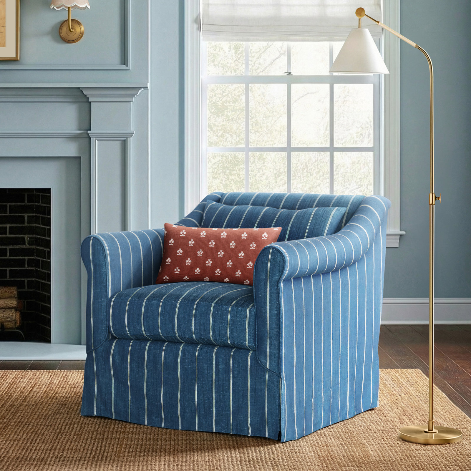 Saul Swivel Armchair