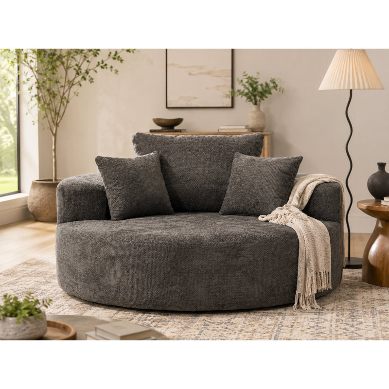 Fauteuil d'appoint Arlune, Gris