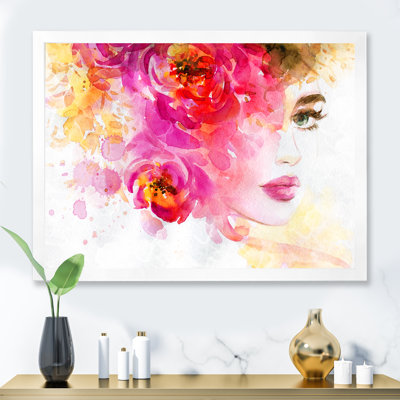 Art floral sur toile