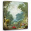 "A Game of Hot Cockles" par Jean-Honoré Fragonard - Toile tendue avec châssis-1827136260