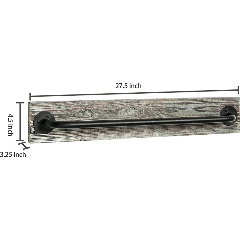 69.9cm Wall Mounted Towel Bar