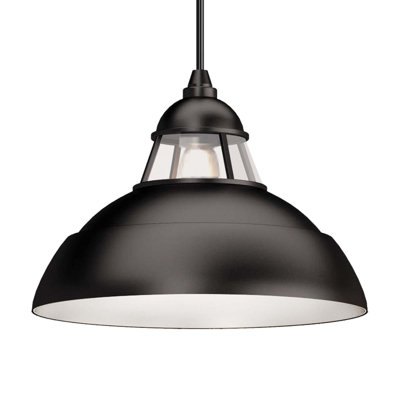 Quesada 1  Light Single Dome Pendant