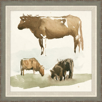 Painterly Cows 3 Print