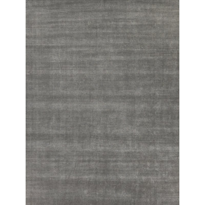Sanctuary Handmade Synthetic/Wool Gray/Light Brown Area Rug
