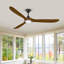 Ventilateur de plafond moderne avec lumière DEL-1959780140