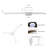 52" Flush Mount Solid Wood Blades Ceiling Fan With Lights Remote Control,Quiet Dc Motor, 6 Speed ,Reversible Ceiling Fan For Patio Living Room, Bedroom, Office,Indoor.(Matte Black )-129587552