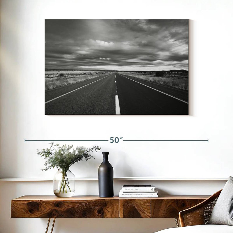 Mehar Open Roads, 26" H x 39" W