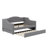 Upholstered Daybed With LED Belt And 2 Drawers-2127173607-2127173601