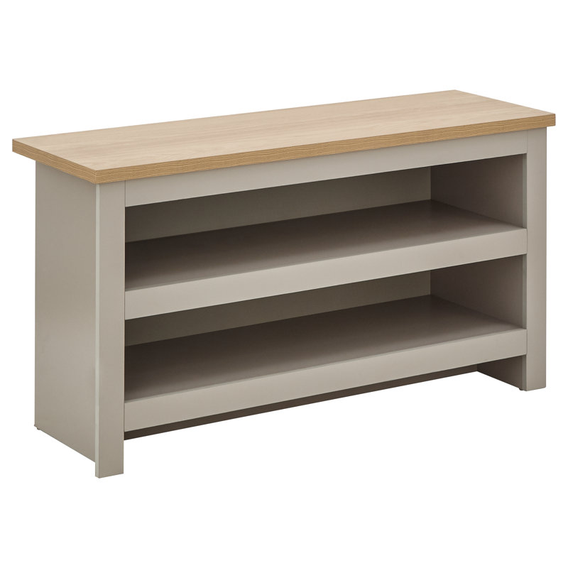 Bryson 8 Pair Shoe Storage Bench, Grey